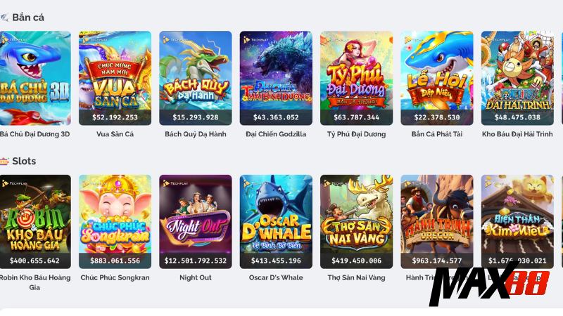 Game Bắn Cá có đồ hoạ 3D và hiệu ứng sinh động