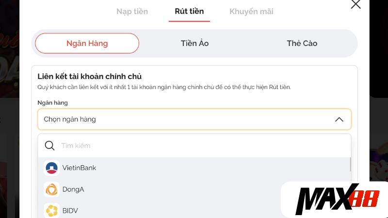 Các bước rút thưởng về tài khoản ngân hàng an toàn nhất