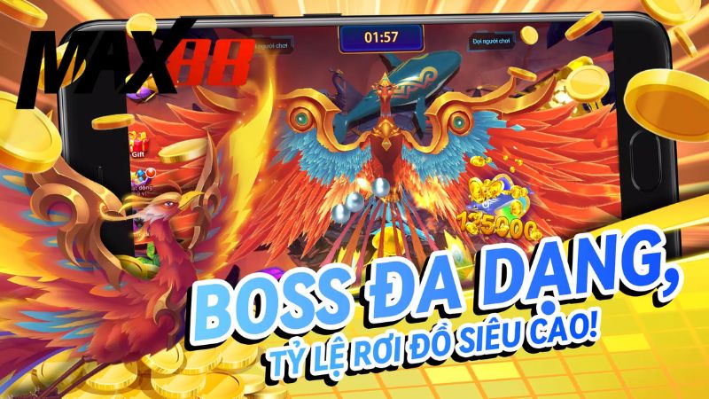 Trò này sở hữu cực phong phú các loài cá và boss cho phép bạn thoả sức săn bắn