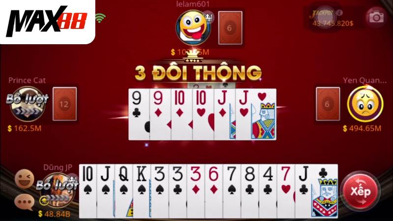 Giới thiệu về game bài tiến lên 4 người tại nhà cái