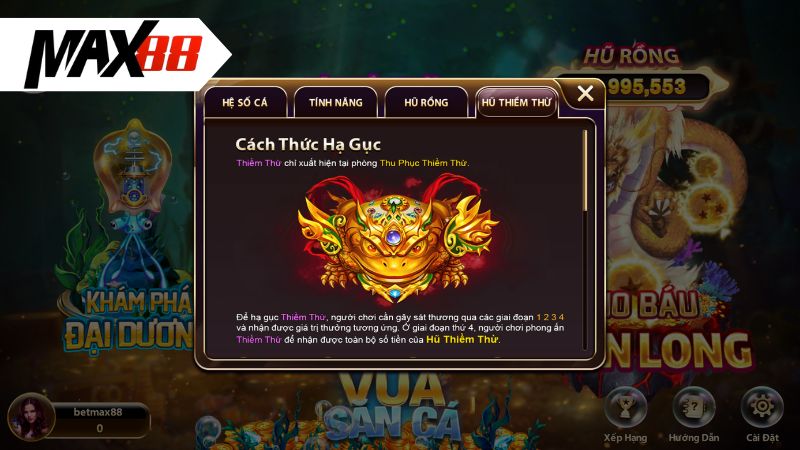 Muốn hạ gục Thiềm Thừ phải trải qua 4 giai đoạn