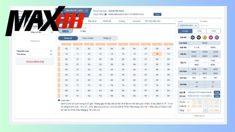 Anh em muốn tối đa hoá số lần đặt cược kiếm thưởng nên chơi hình thức chơi số siêu tốc